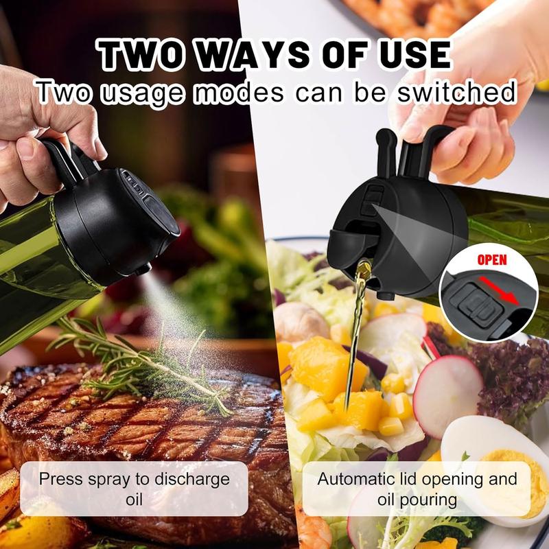 Last Day 49% OFF🔥 2-in-1 Oil Sprayer — Fresher, Healthier, Easier Cooking