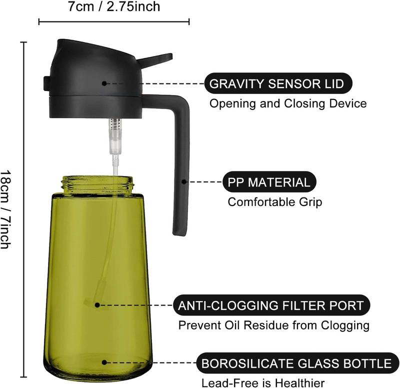 Last Day 49% OFF🔥 2-in-1 Oil Sprayer — Fresher, Healthier, Easier Cooking