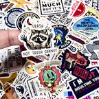 130 holographic cartoon funny stickers😂✨ Waterproof, Vibrant & Perfect for Every Surface! 💧🎉