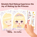 💄4 IN 1 DIY Princess Dress-up Fashion Design Set👗