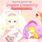💄4 IN 1 DIY Princess Dress-up Fashion Design Set👗