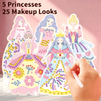 💄4 IN 1 DIY Princess Dress-up Fashion Design Set👗