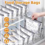 ✨ Reusable Aluminum Foil Sealable Storage Bags 🌱