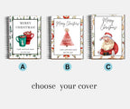 🎄📚Christmas Gift Card Book - 🎁Surprises On Every Page📚Hardcover & Durability Line