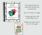 🎄📚Christmas Gift Card Book - 🎁Surprises On Every Page📚Hardcover & Durability Line