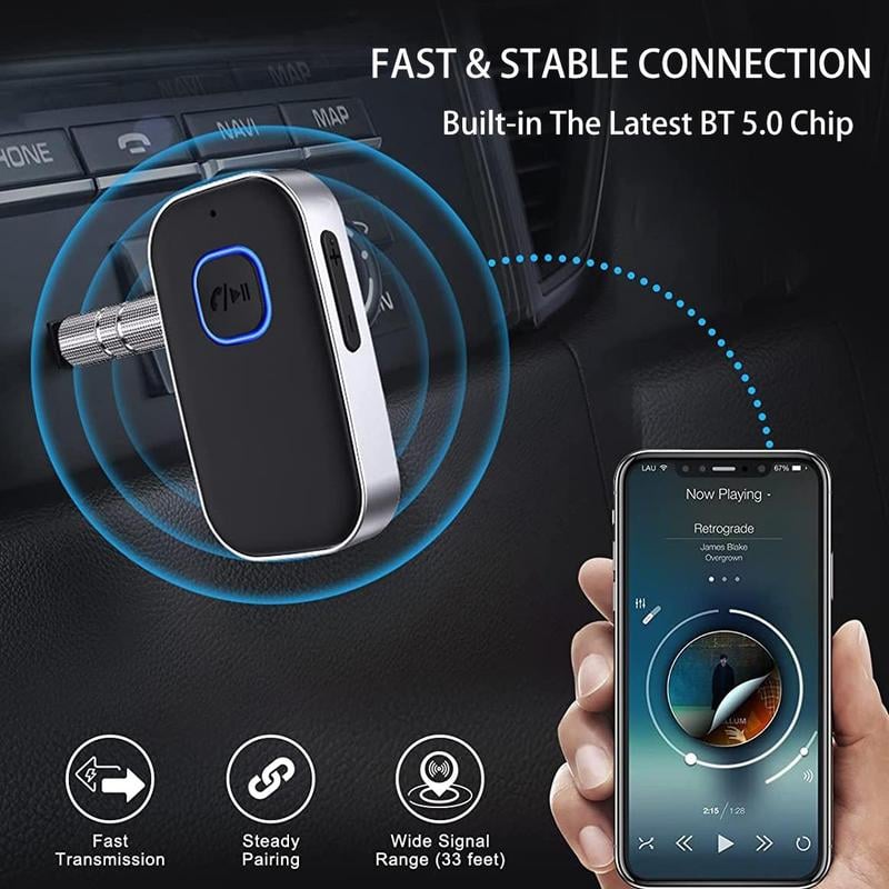 💪SELLING FAST! 49% OFF🚗 Bluetooth Audio Receiver