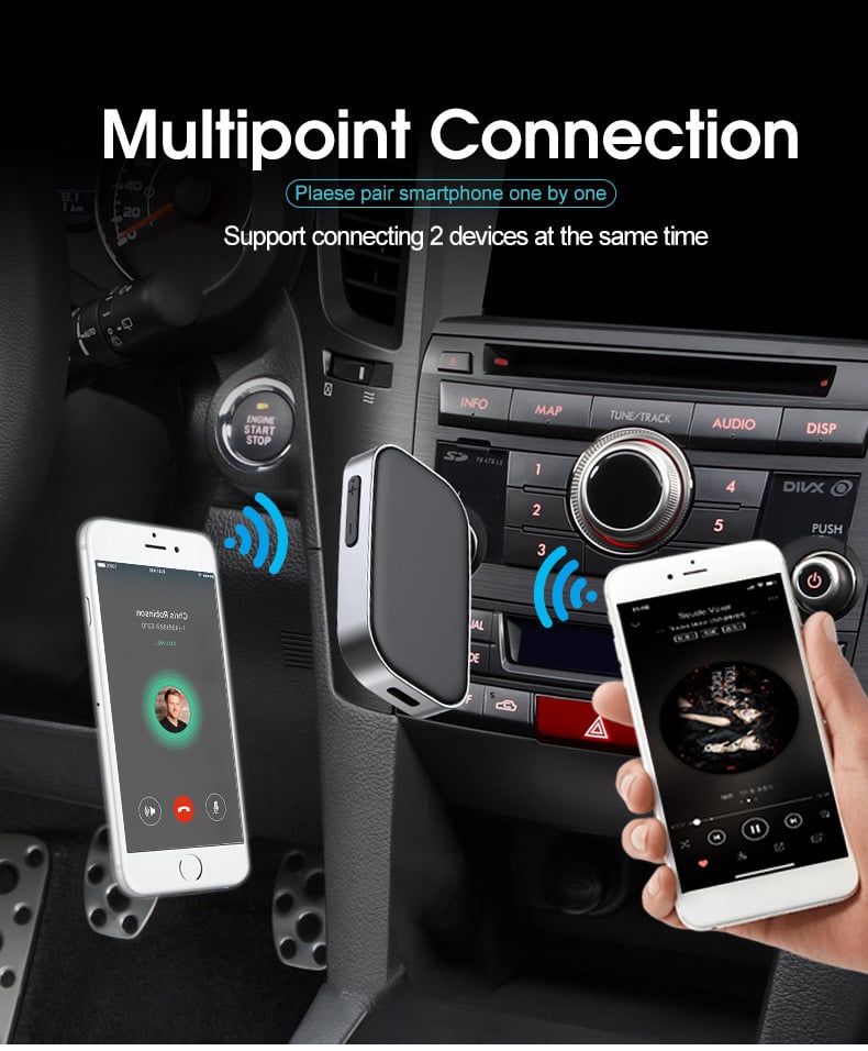 💪SELLING FAST! 49% OFF🚗 Bluetooth Audio Receiver