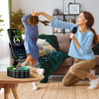 🎄2025 Christmas Sale🏆5-in-1 Wireless Charging Stand Speaker (With Inductive Speaker/Mobile Power Supply/Ambient Lights)