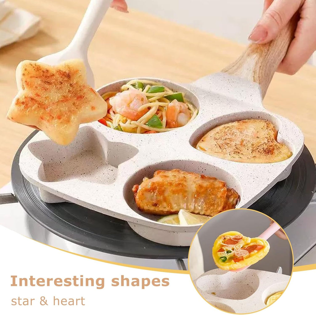 🍳Heart-Shaped Nonstick Marble Frying Pan