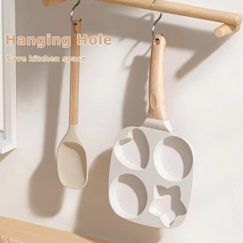 🍳Heart-Shaped Nonstick Marble Frying Pan