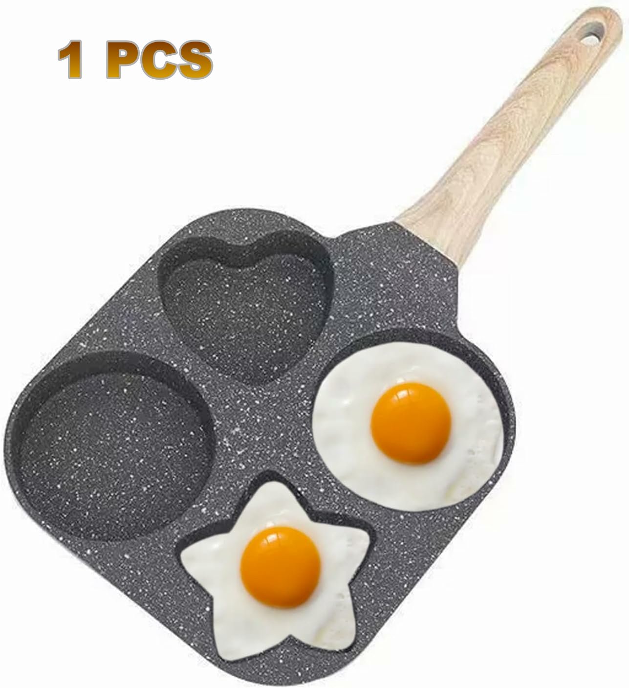 🍳Heart-Shaped Nonstick Marble Frying Pan