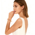 Last Day 50%OFF ✨🌷Tulip Vine 18K Gold Crystal Bracelet