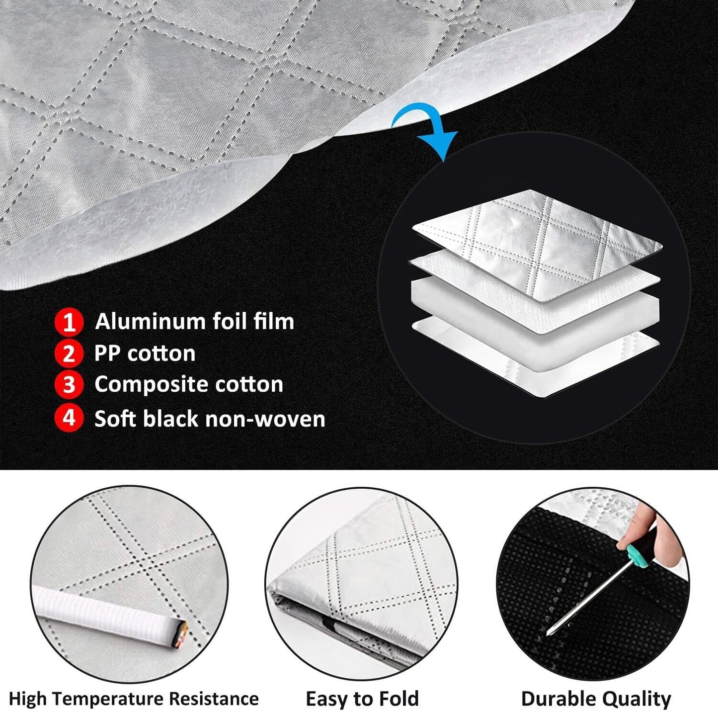 🔥Limited Time 49% OFF-2025 Upgraded Car Windshield Magnetic Snow Cover