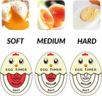 🔥Color Changing Egg Timer – Perfect Soft, Medium & Hard Boiled Eggs Every Time (BUY 2 GET 1 FREE)