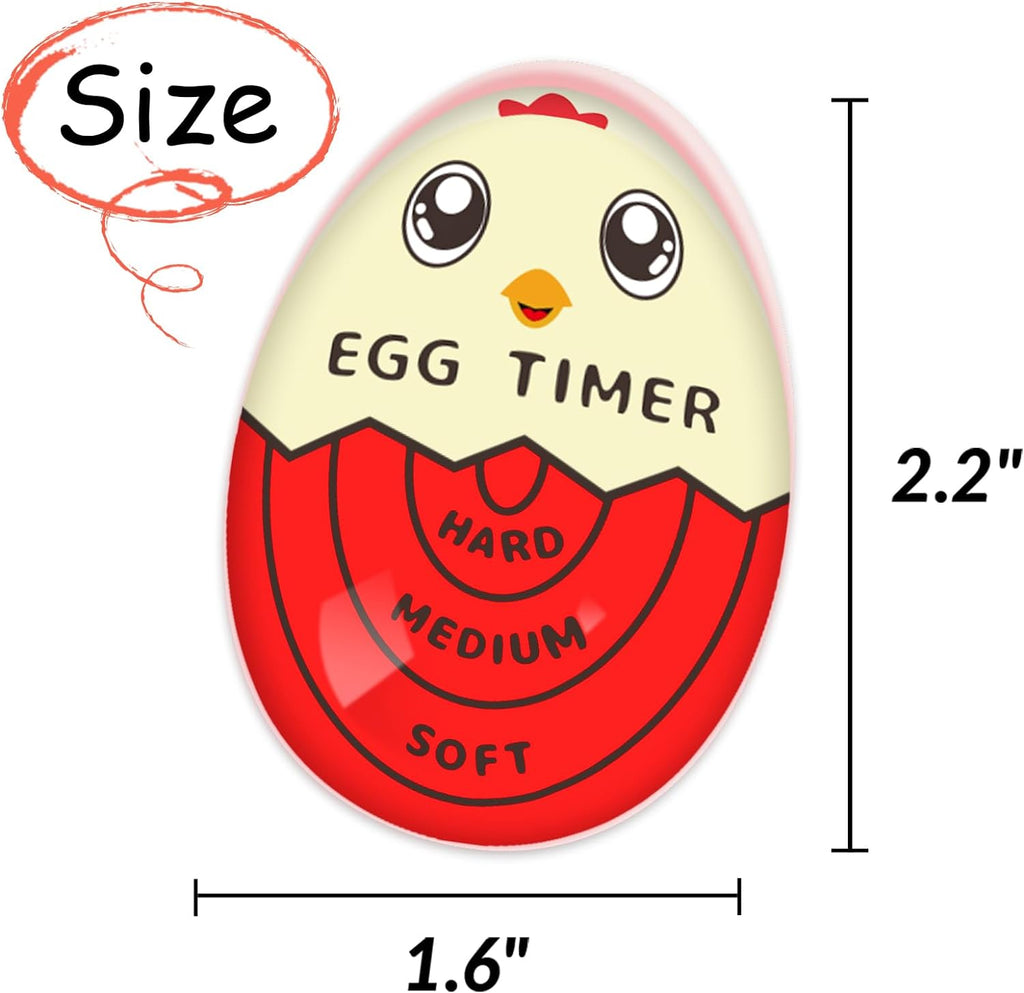 🔥Color Changing Egg Timer – Perfect Soft, Medium & Hard Boiled Eggs Every Time (BUY 2 GET 1 FREE)