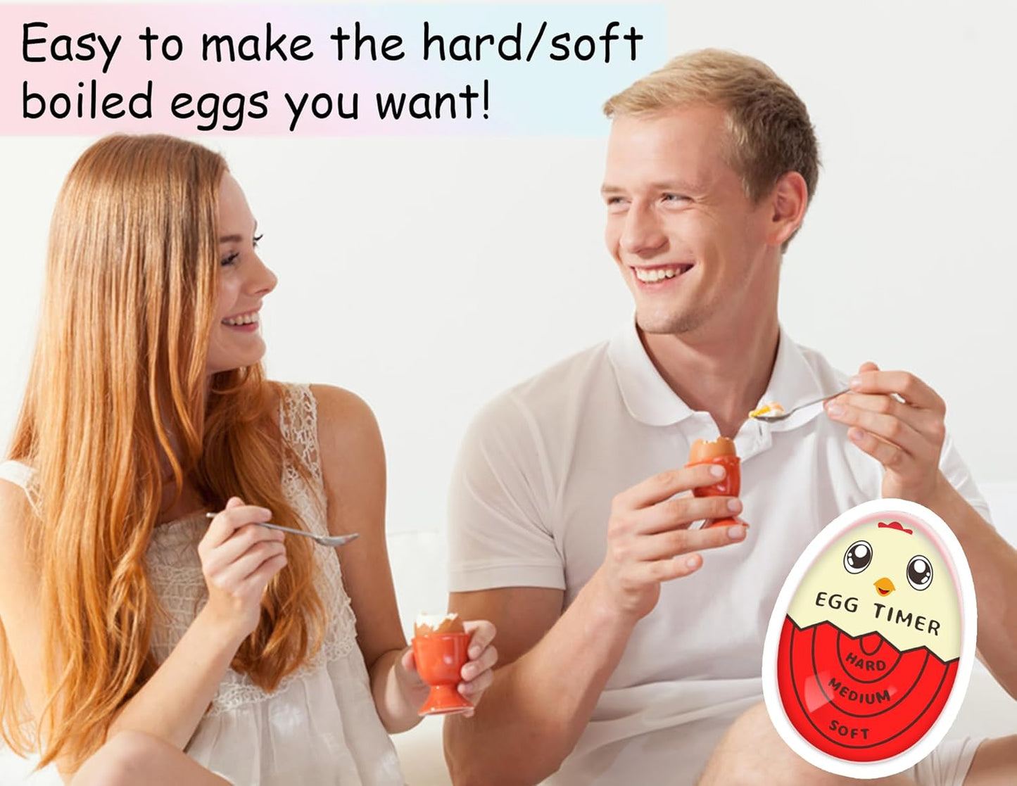 🔥Color Changing Egg Timer – Perfect Soft, Medium & Hard Boiled Eggs Every Time (BUY 2 GET 1 FREE)