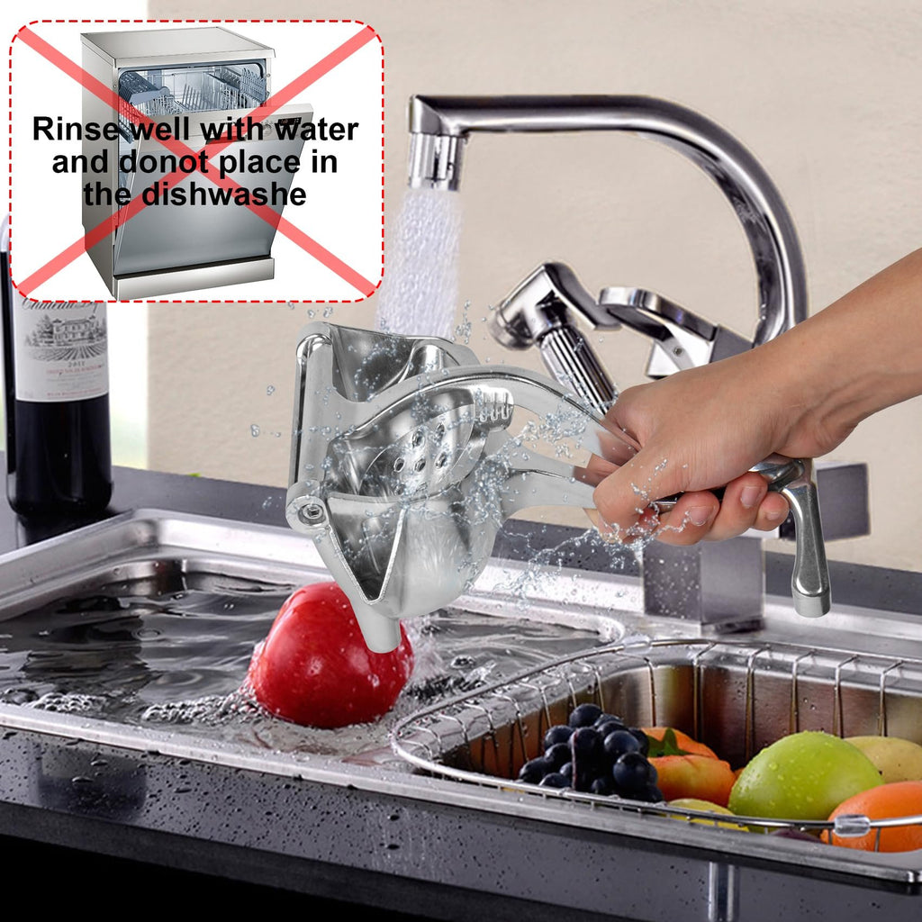 Hand Juicer Squeezer- Aluminum Manual Press Juicer🍹