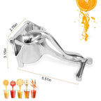Hand Juicer Squeezer- Aluminum Manual Press Juicer🍹