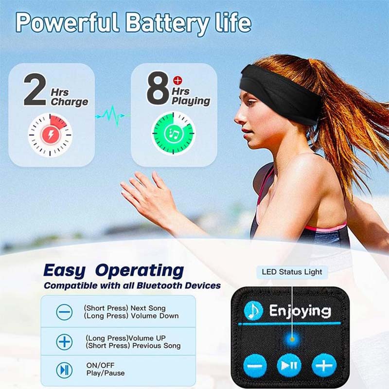 💤Sleep Headphones Bluetooth Wireless Sports Headband