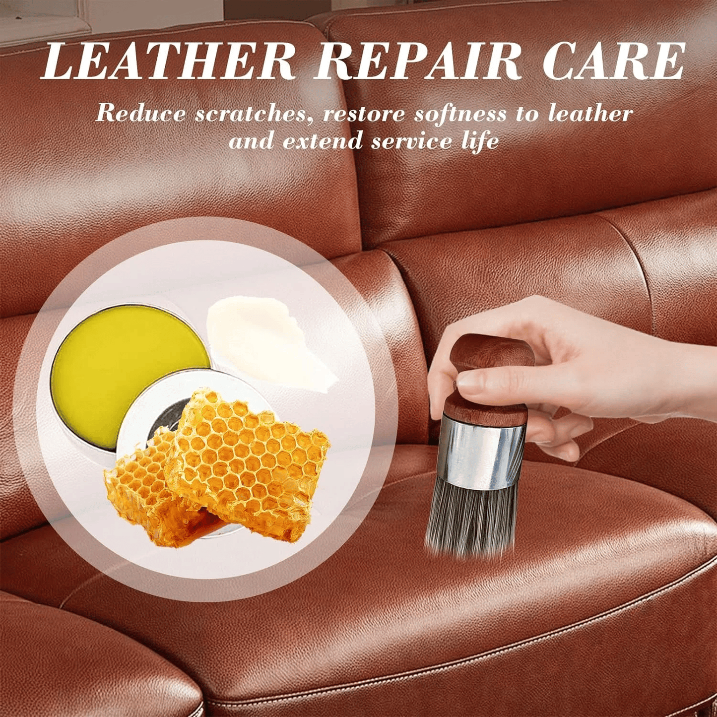 ✨ Wise Owl Furniture Salve Brush - 49% OFF - Restore, Protect & Shine Effortlessly! 🪑