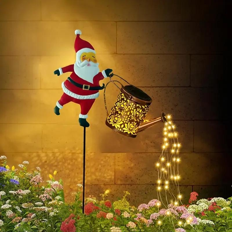 ✨ Festive Glow Pick – Christmas Solar Kettle Lights