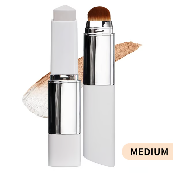 🔥NEW & Upgraded!💥⏰💕🌟Cream Stick V White Korean Color-Changing Foundation Stick with Volufiline
