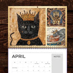 🐱🗓️Medieval Cats with Crowns Calendar 2026