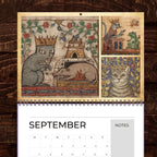 🐱🗓️Medieval Cats with Crowns Calendar 2026