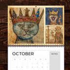 🐱🗓️Medieval Cats with Crowns Calendar 2026