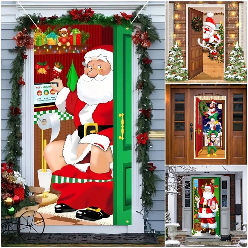 Last Day 50%OFF 🌟🌟2025 Christmas front door decoration