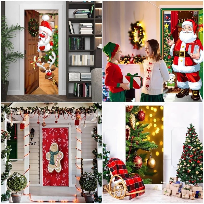 Last Day 50%OFF 🌟🌟2025 Christmas front door decoration