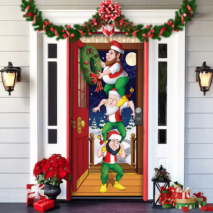 Last Day 50%OFF 🌟🌟2025 Christmas front door decoration