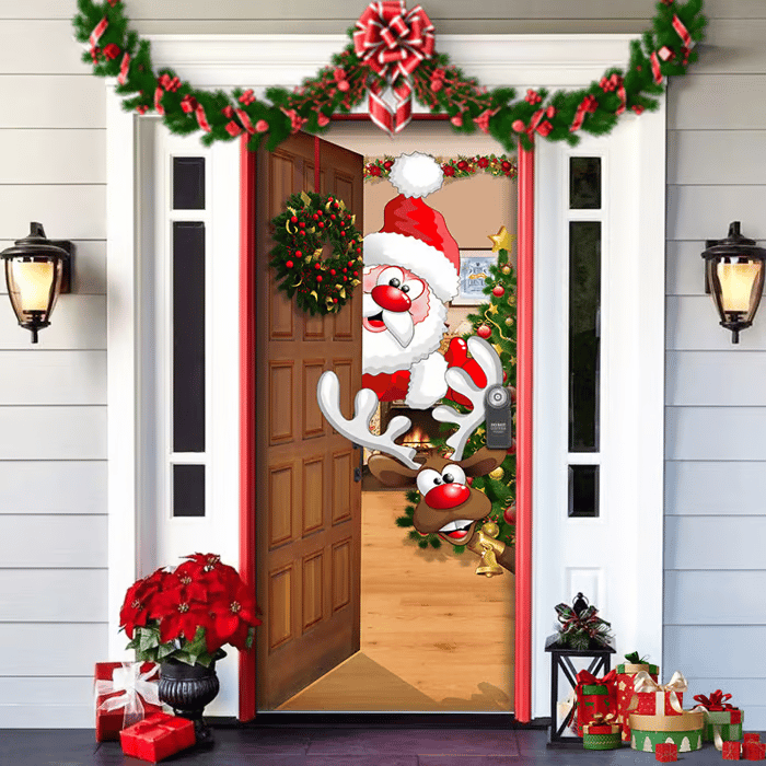 Last Day 50%OFF 🌟🌟2025 Christmas front door decoration