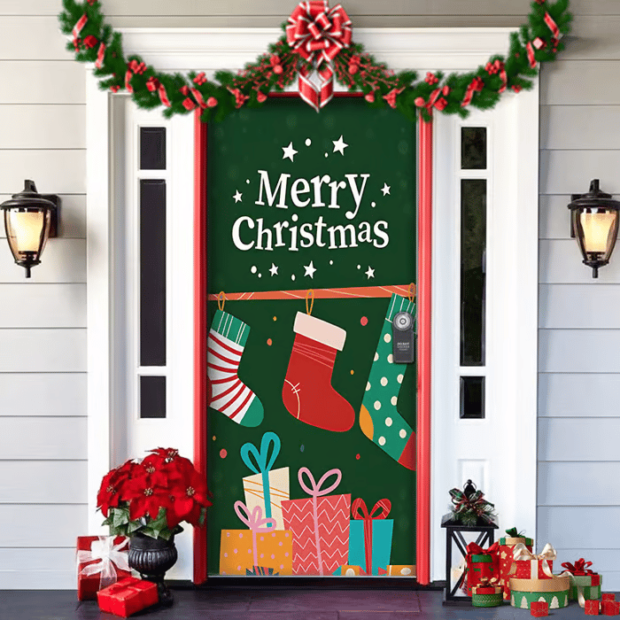 Last Day 50%OFF 🌟🌟2025 Christmas front door decoration