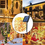 Last Day 50%OFF ✨Christmas™ Solar LED Lights