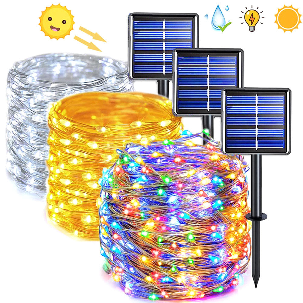 Last Day 50%OFF ✨Christmas™ Solar LED Lights