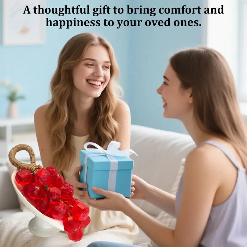 Grape Soap, Handcrafted Grapes Soap on a Ropes, Cold-Process Soaps for Hand Washing, Air Freshening, or Decoration