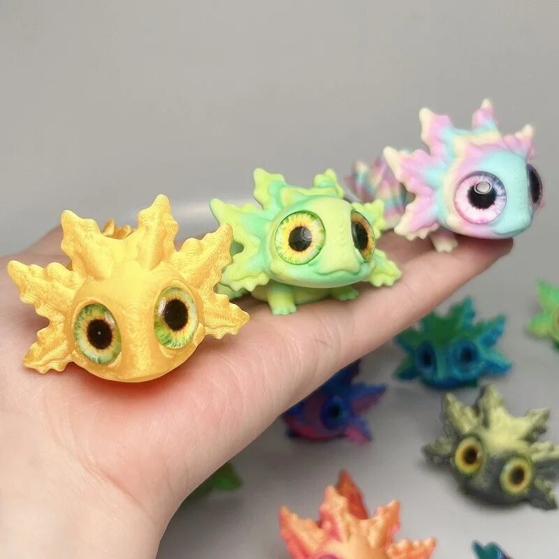 🔥Limited Time 49% OFF-3D Printed Magnetic Salamander Toy