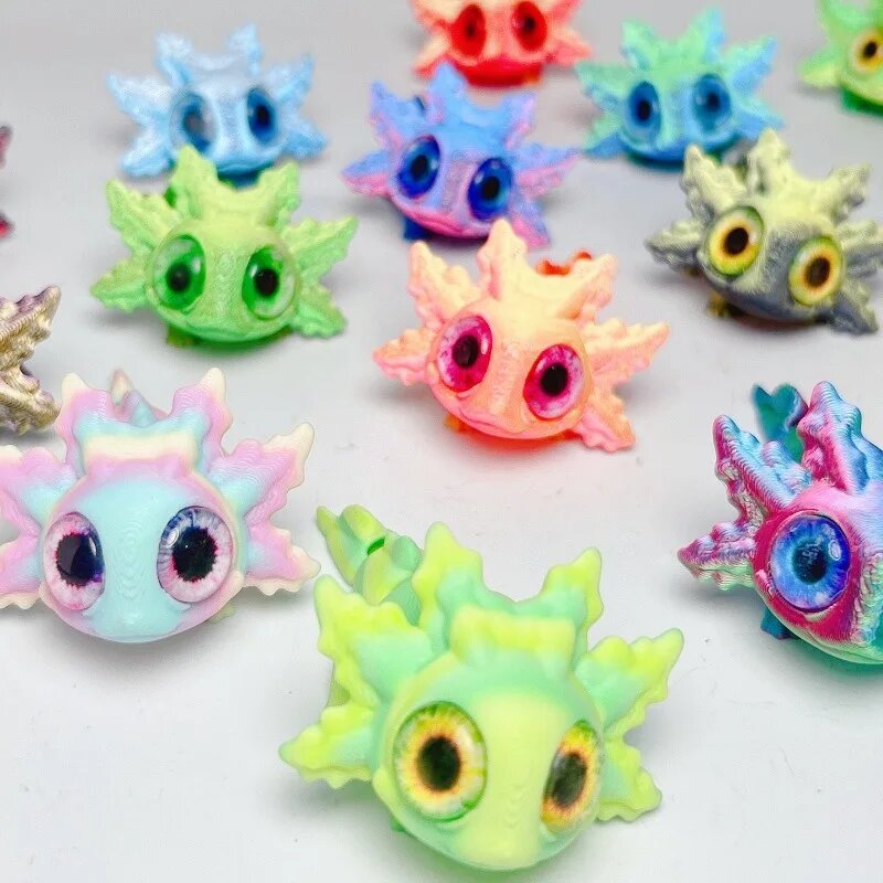 🔥Limited Time 49% OFF-3D Printed Magnetic Salamander Toy