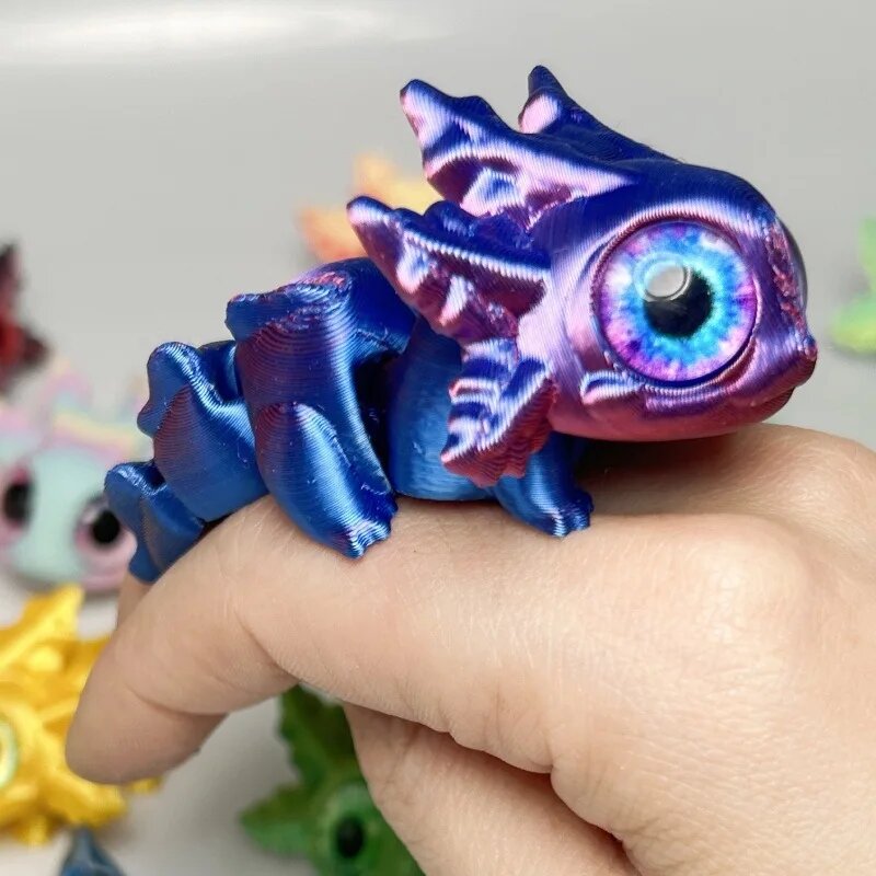 🔥Limited Time 49% OFF-3D Printed Magnetic Salamander Toy