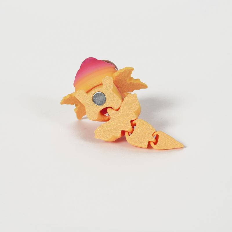 🔥Limited Time 49% OFF-3D Printed Magnetic Salamander Toy