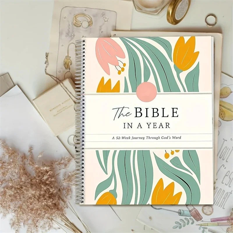 Last Day 49% OFF🔥The Study the Bible for 1 year - 52 Week BibleJournal