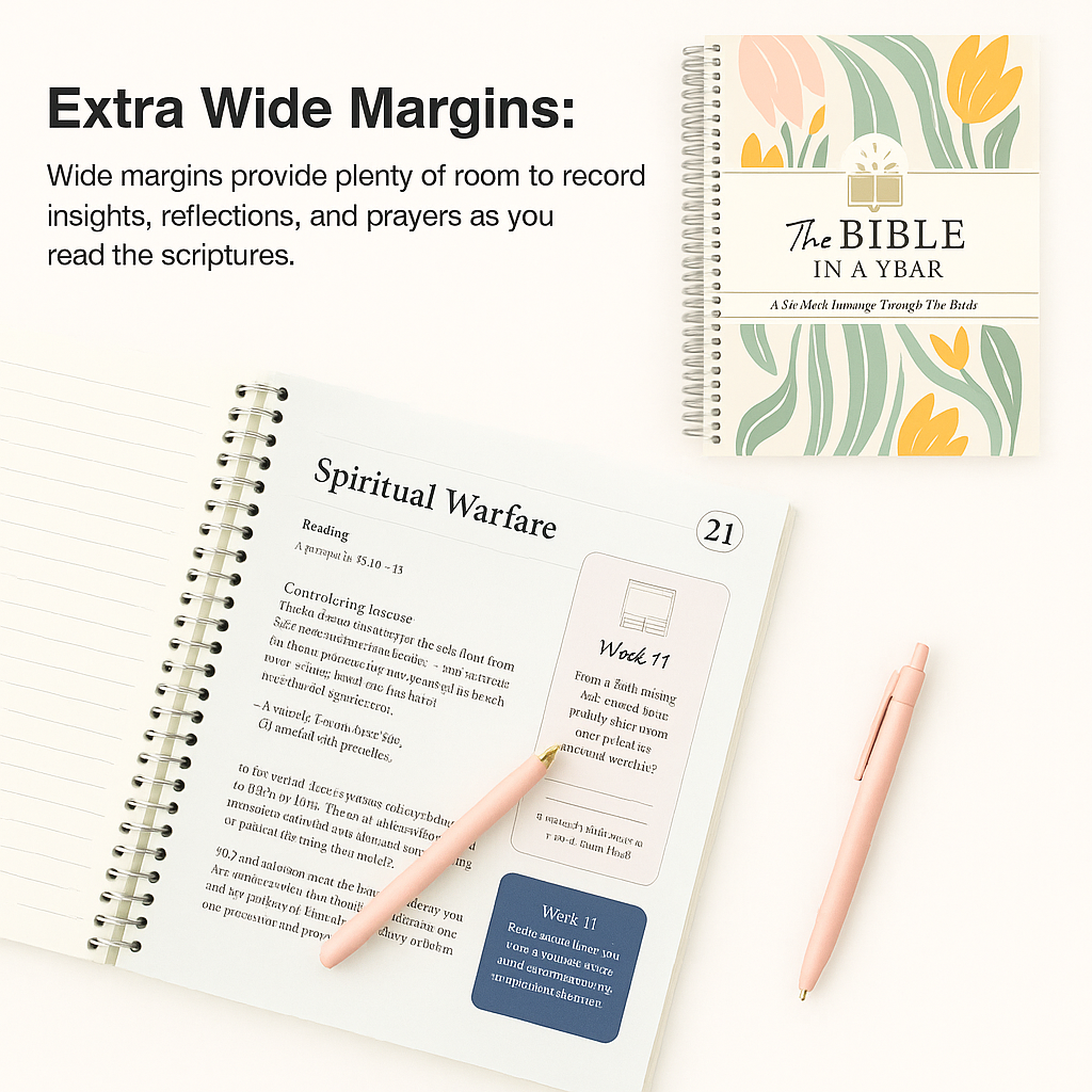 Last Day 49% OFF🔥The Study the Bible for 1 year - 52 Week BibleJournal