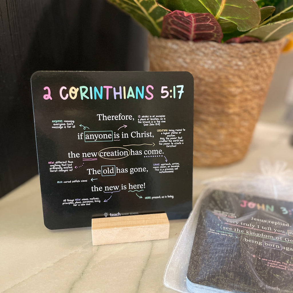 🙏52 Scripture Cards™-Reconnect with God’s Word.