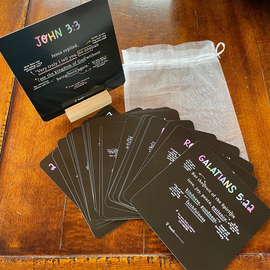 🙏52 Scripture Cards™-Reconnect with God’s Word.