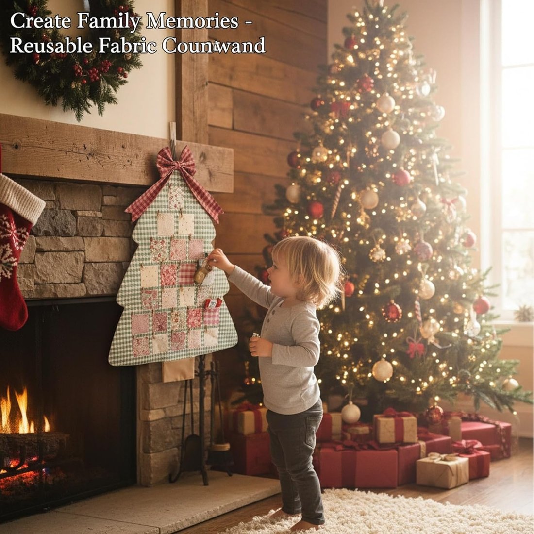 🎄🎁Fabric Christmas Tree Advent Calendar | A pocketful of joy for 24 days!🎄