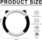 Last Day 49% OFF -Plush Steering Wheel Cover，Car Winter Accessories,for 98% Cars