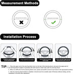 Last Day 49% OFF -Plush Steering Wheel Cover，Car Winter Accessories,for 98% Cars