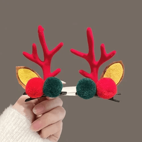 🫎Reindeer Antlers Xmas Hair Clip