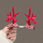 🫎Reindeer Antlers Xmas Hair Clip